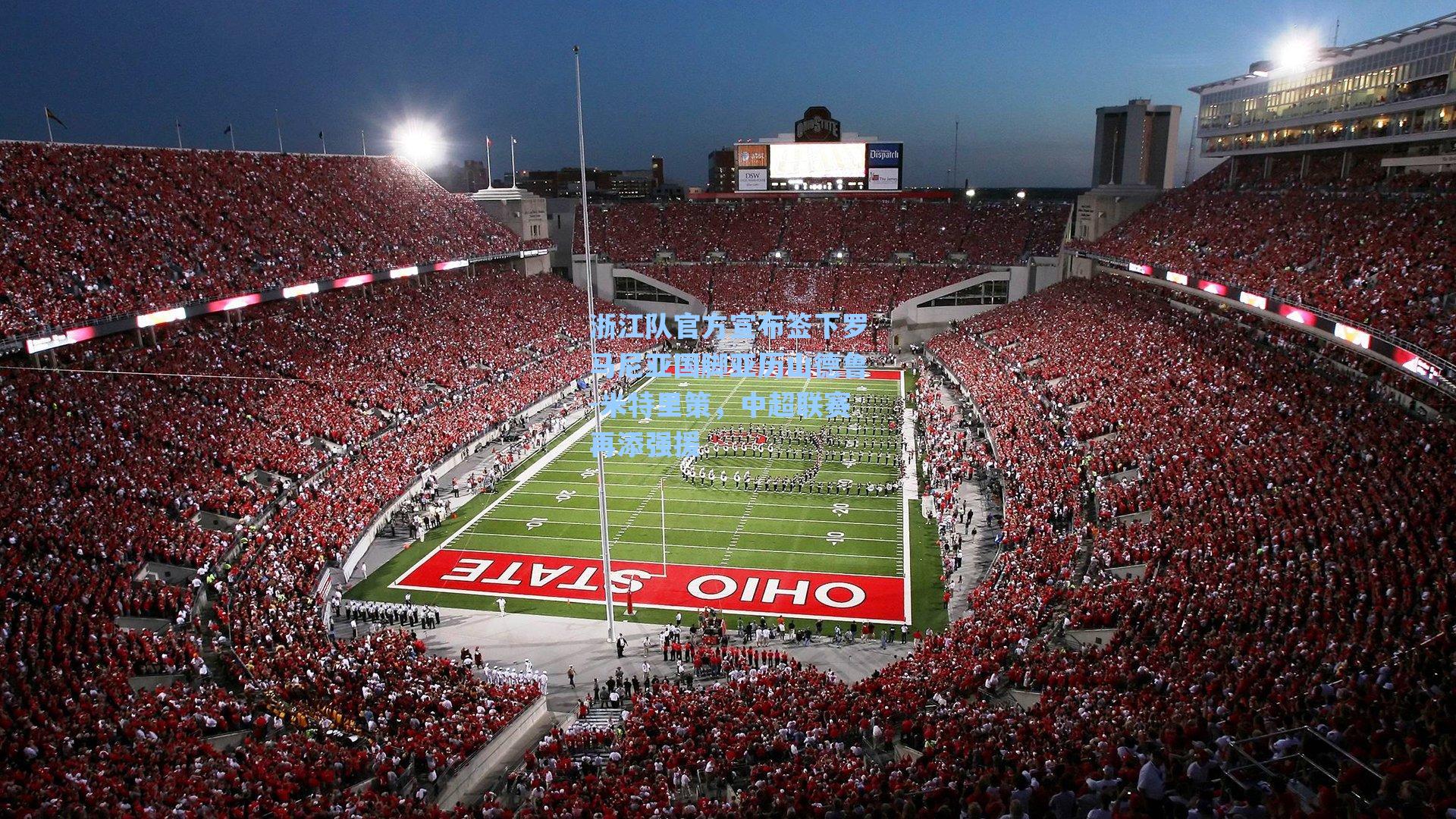 【海星直播】浙江队官方宣布签下罗马尼亚国脚亚历山德鲁-米特里策，中超联赛再添强援